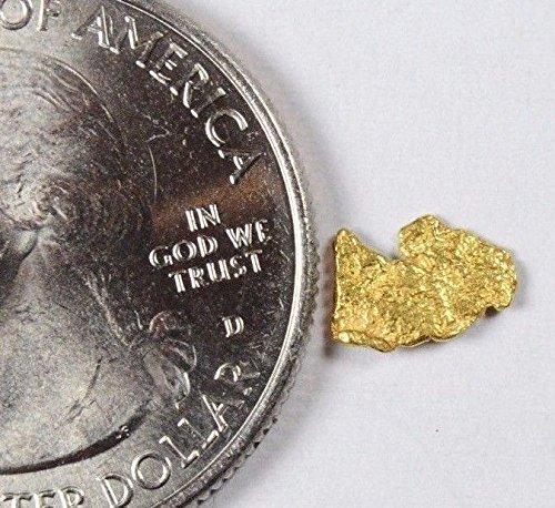 Alaskan-Yukon BC Gold Rush Natural Gold Nugget 0.24 Grams Genuine