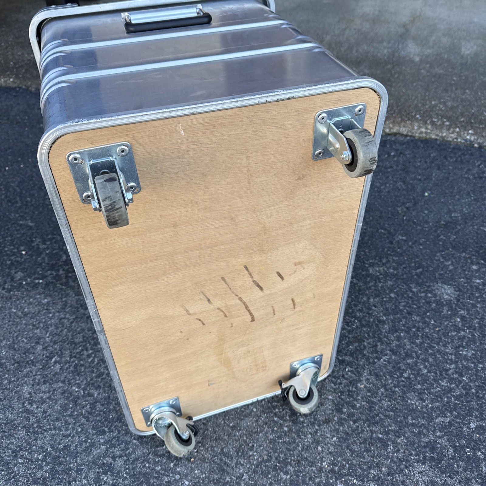 Zarges K470 Kiste Box Alukiste Alubox Transportkiste Lagerbox With Caster Wheels