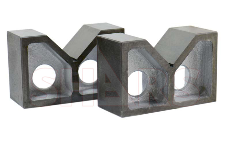 SHARS 6" x 2-1/2" x 3-1/2" High Quality Cast Iron V-Block NEW #