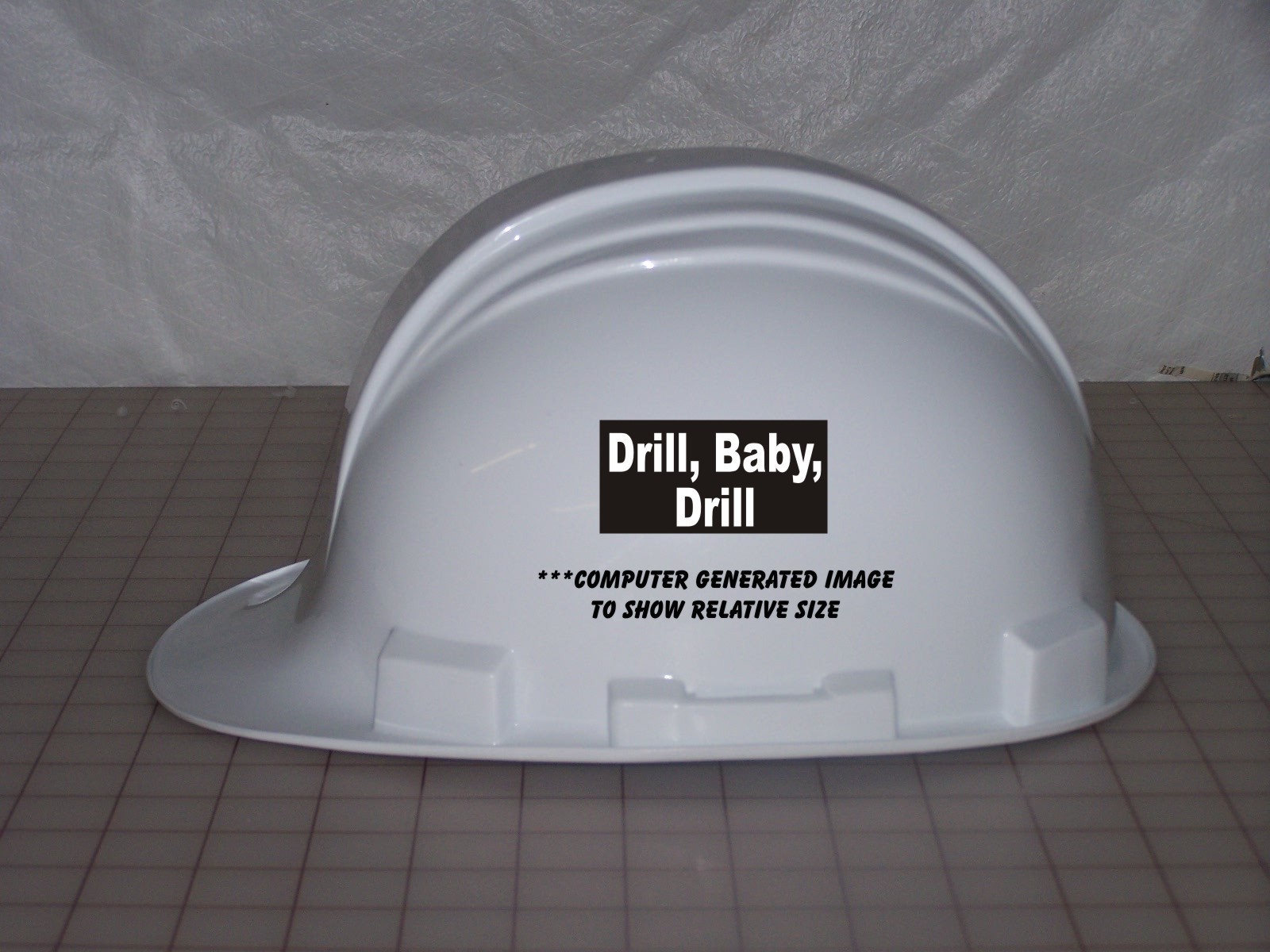 3 - Drill Baby Drill / Lunch Box Hard Hat Oil Field Tool Box Helmet Sticker