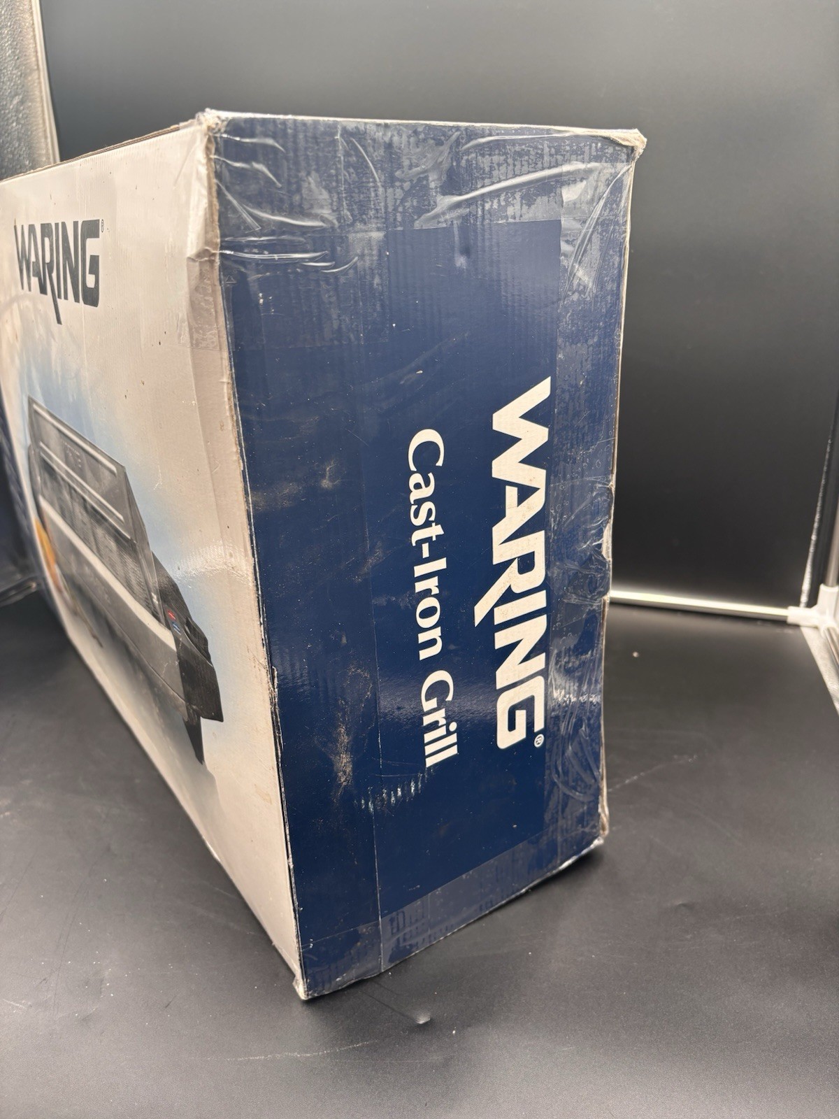 Waring Pro Electric Cast Iron Indoor Grill - WCIG200SA 1800W Commercial Griddle