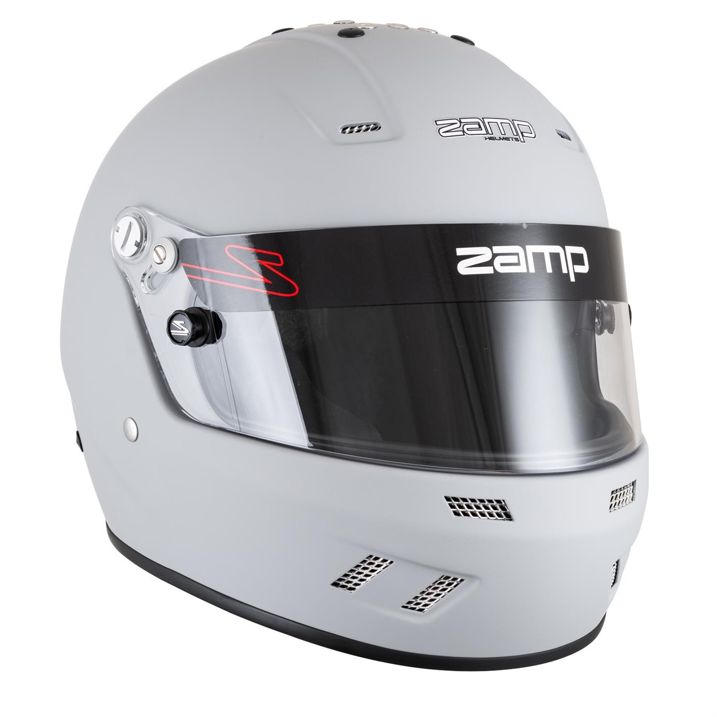 Zamp H78303FM RZ-57V Racing Helmet, SA2025, Matte Black, Medium
