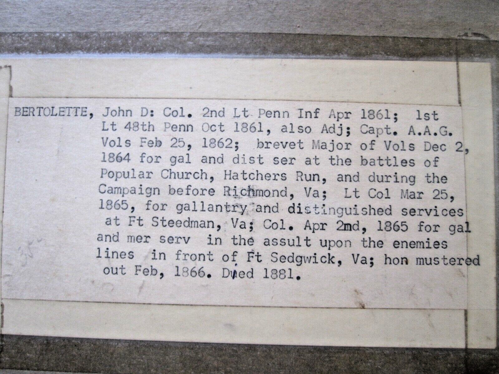 Designating Flag of the 9th Army Corps - Handcolored - August 1864