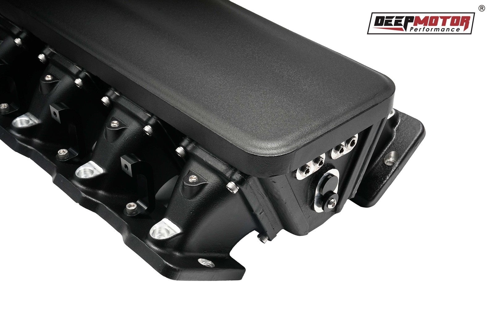 Deepmotor LS1 LS2 LS6 102mm Casting Bolted Intake Manifold with Fuel Rail Black