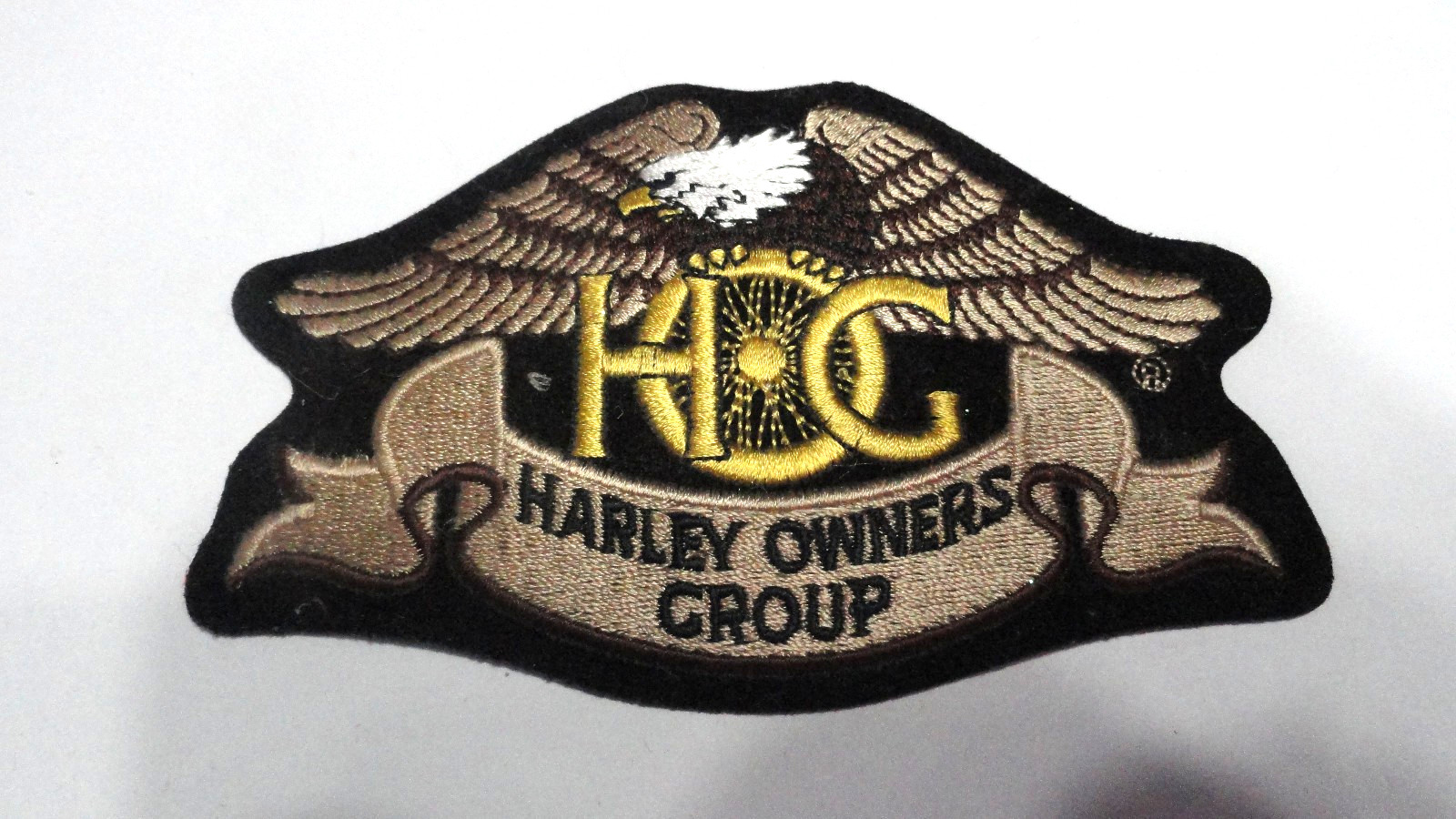 NEW Embroidered H.O.G. Harley Owners Group Bald Eagle Patch