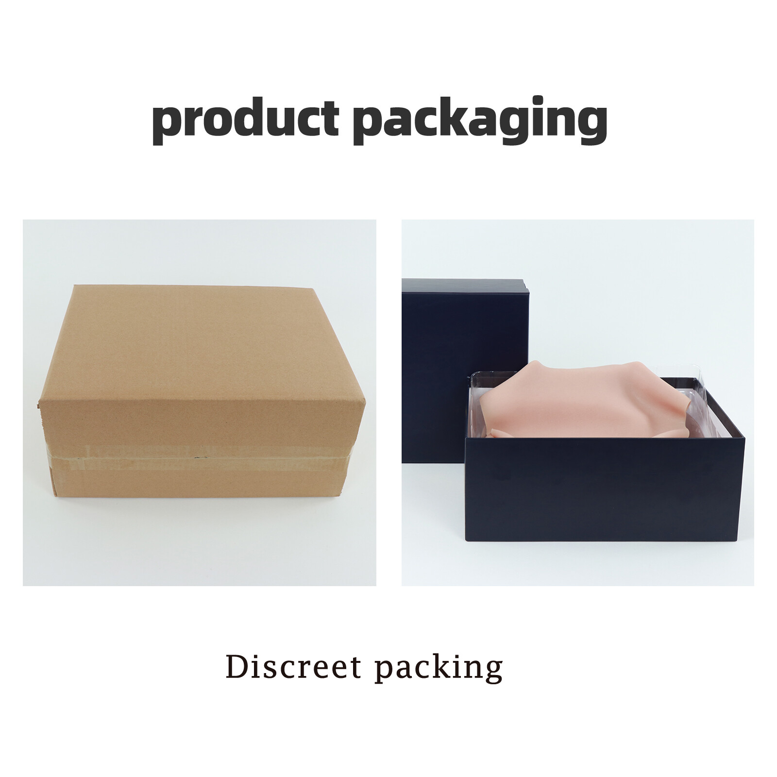 Roanyer Silicone Tube Top Breast Fake Boob B Cup Gel Filler for Crossdresser