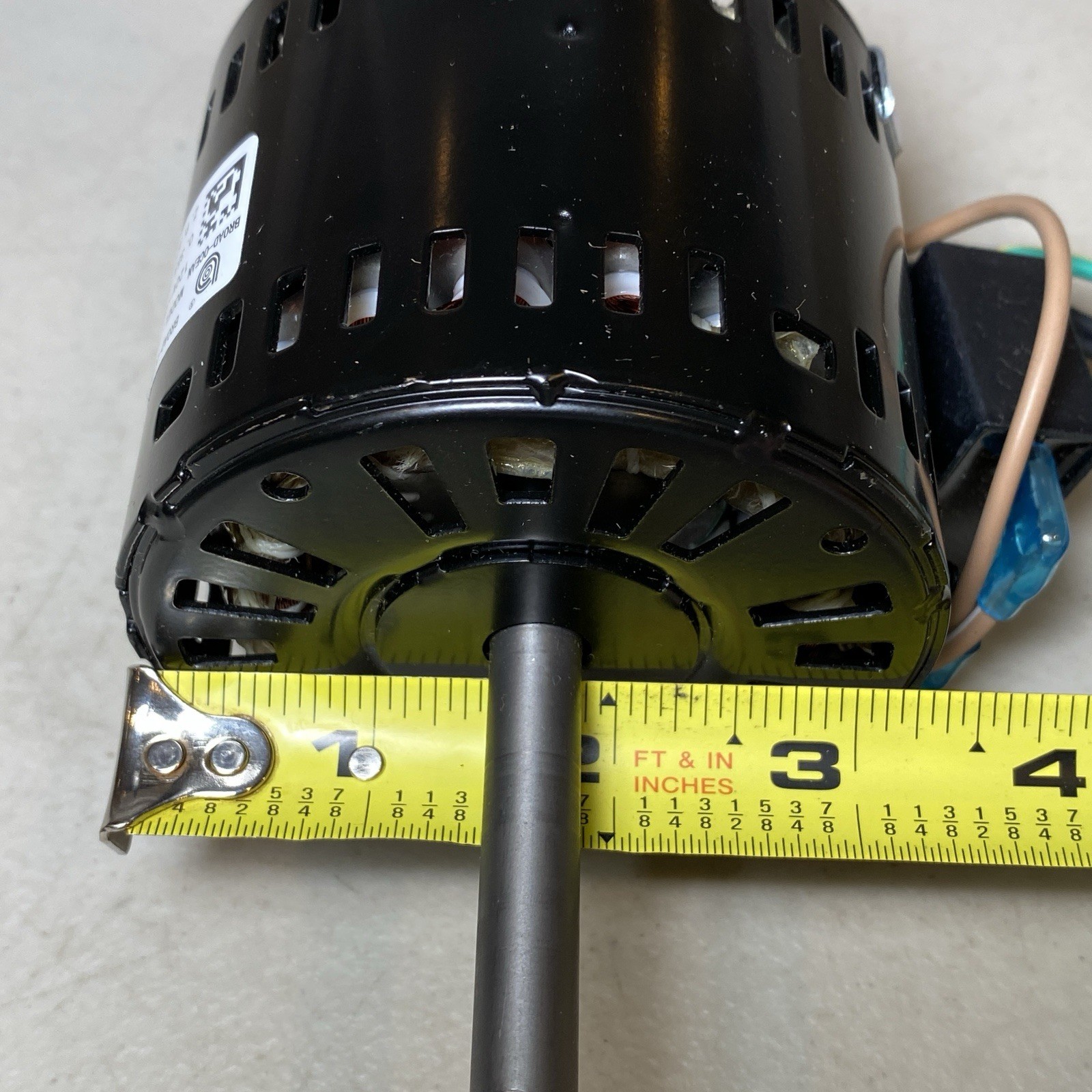 Broan Nutone 1106508 L250 Ventilator Motor, DAMAGED SEE DESCRIPTION, New, Tested