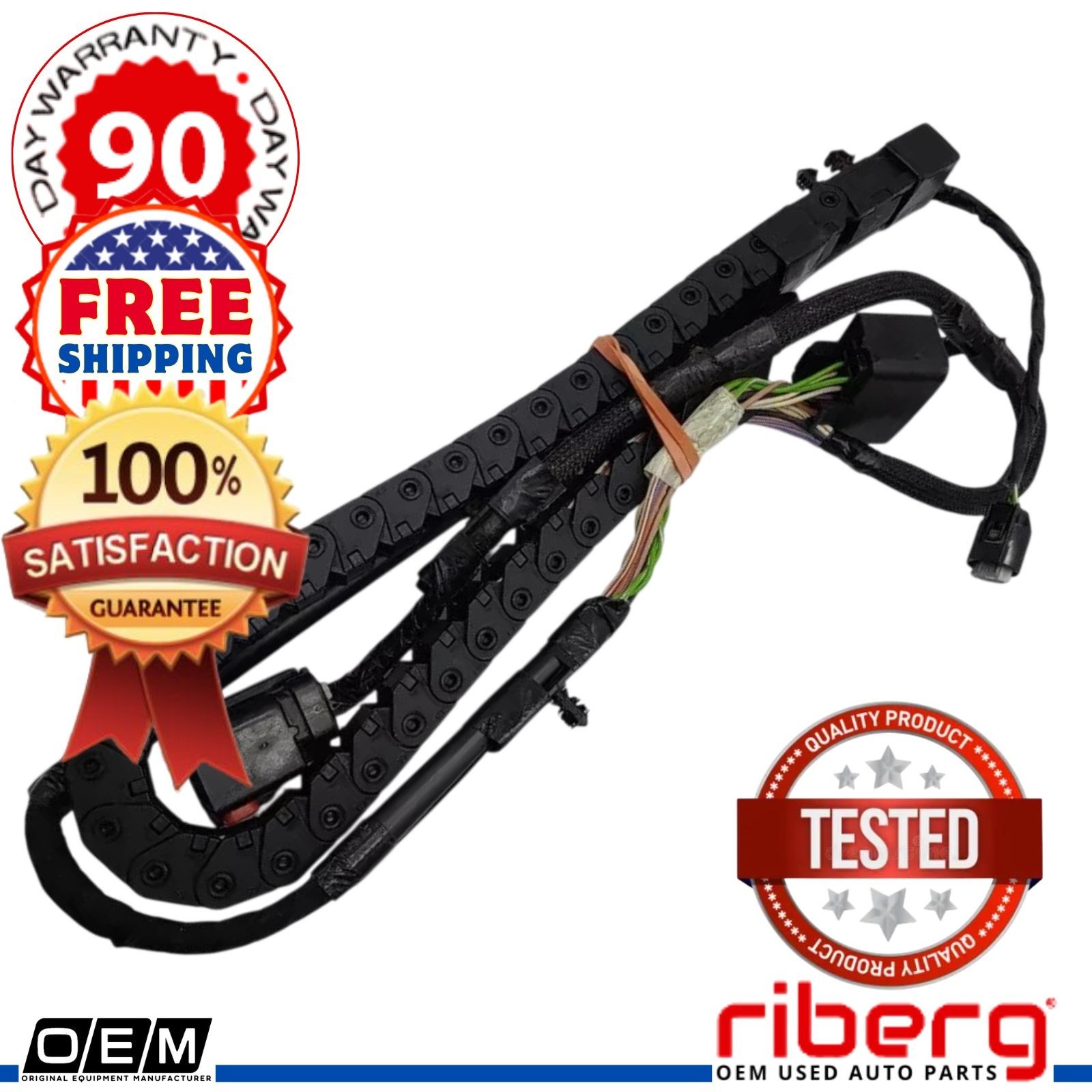 68078885AC OEM MOPAR 2012 Town & Country Sliding Door Left Wire Track TESTED