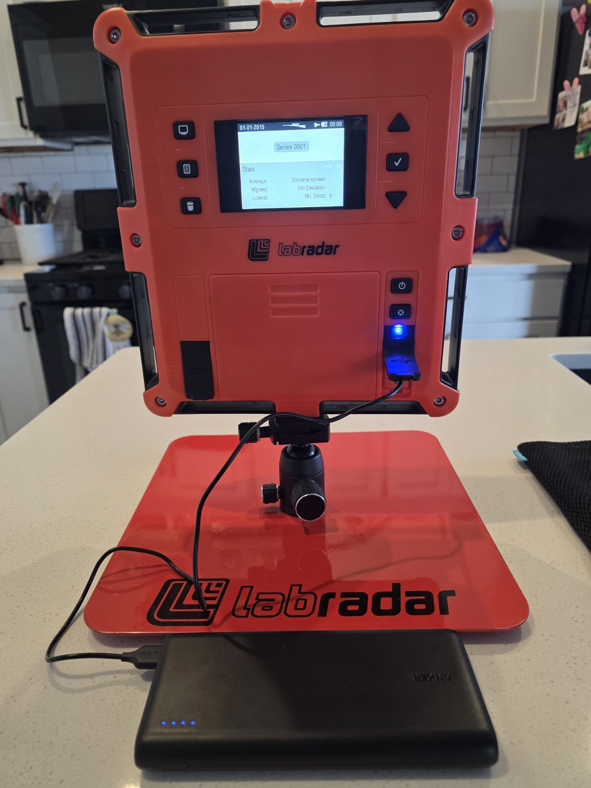 Labradar chronograph