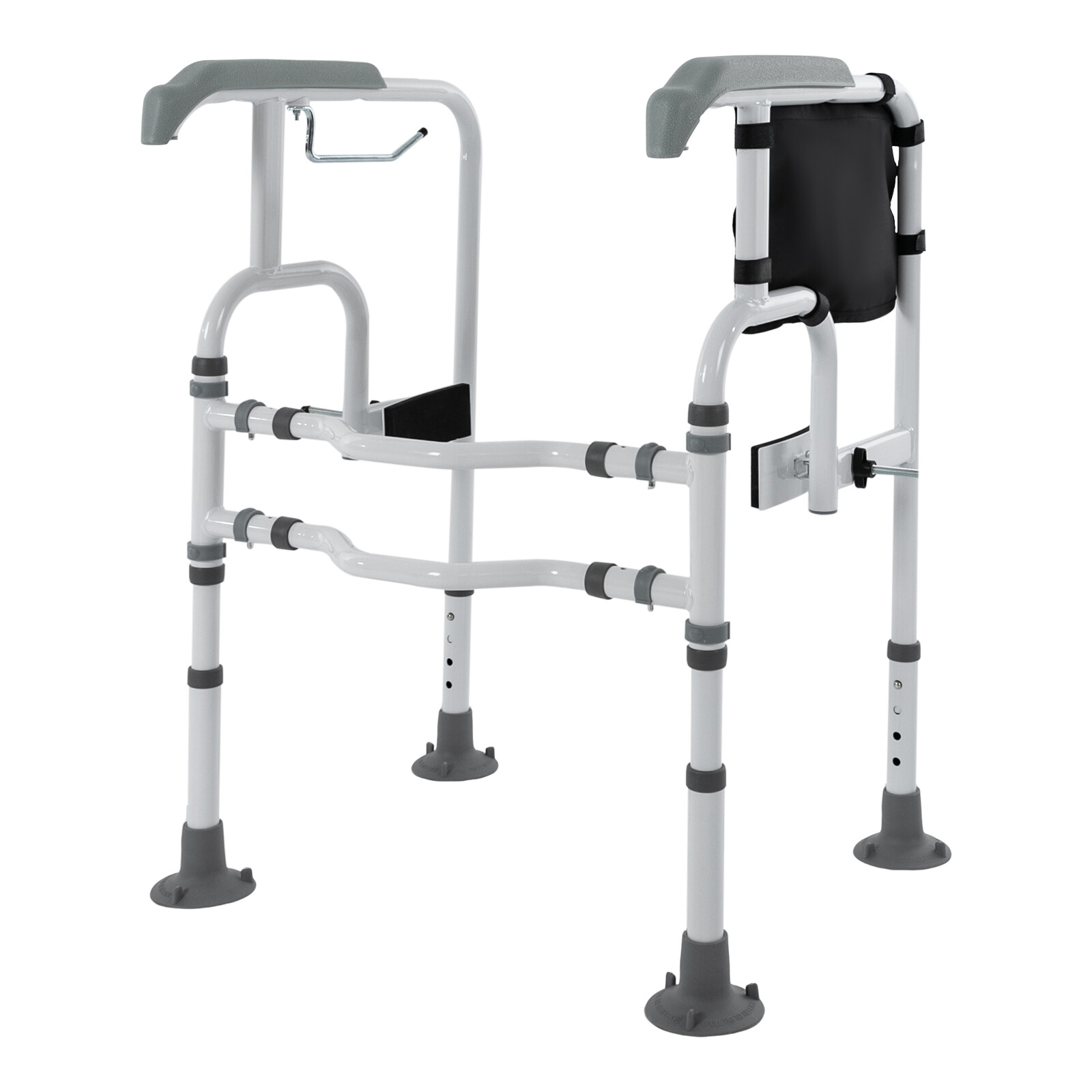 Foldable Toilet Frame Support Standing Aid Safety Grab Handle Elderly Disabled