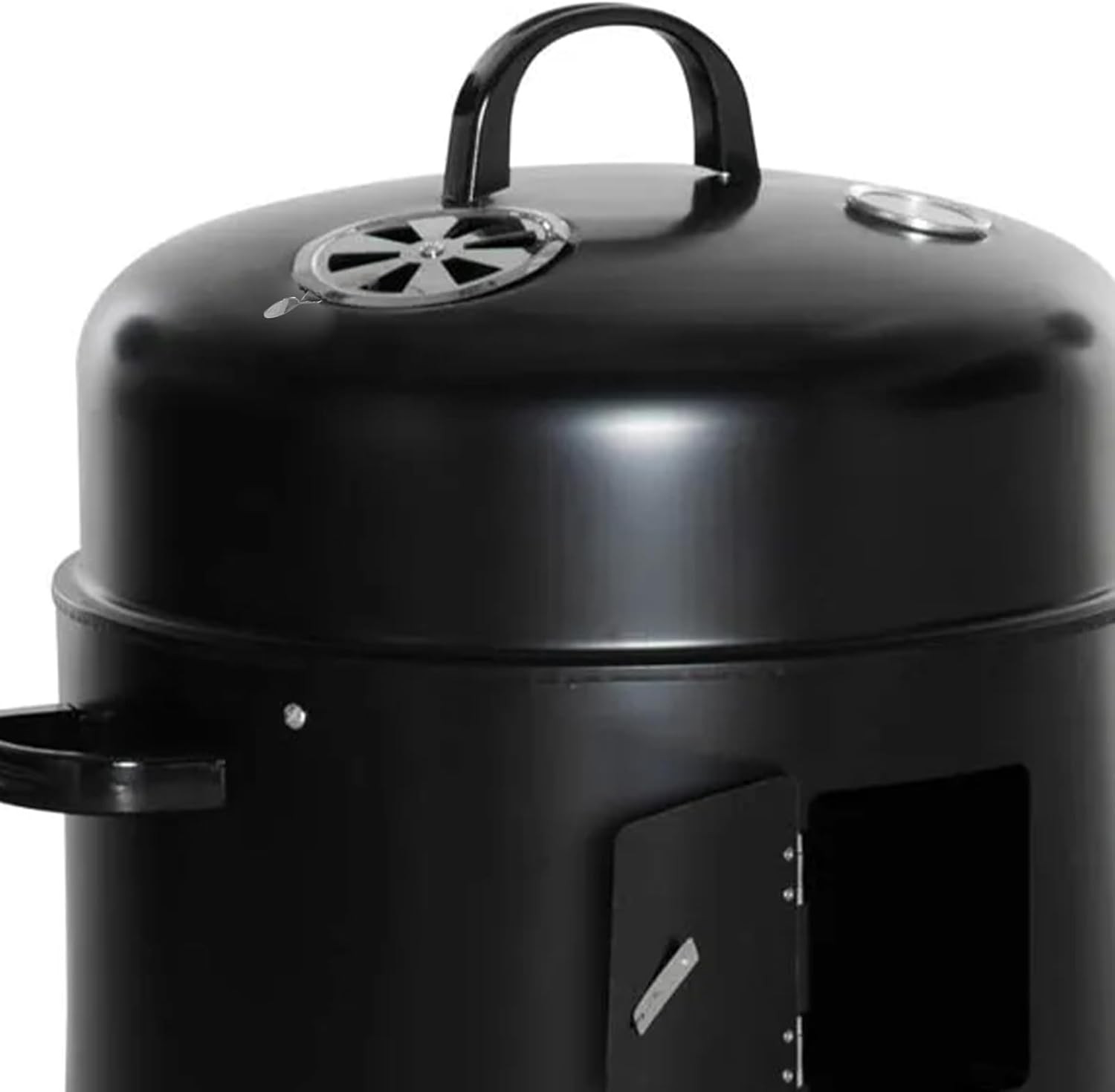 2 Pack BBQ Smoker Air Vent Set, Stainless Steel Grill Damper for Adjusting...