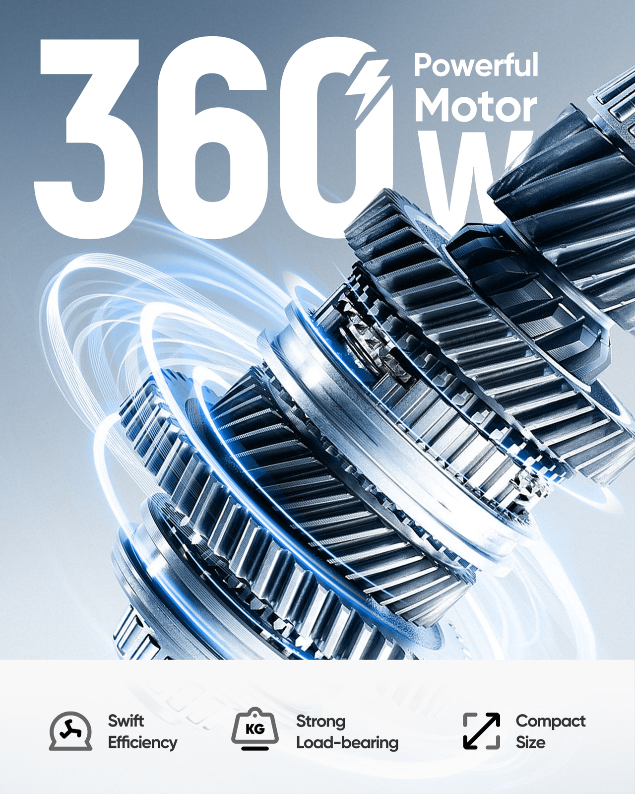 Lightweight 38Lb Foldable Electric Wheelchair Intelligent 300Lb All Terrain FDA