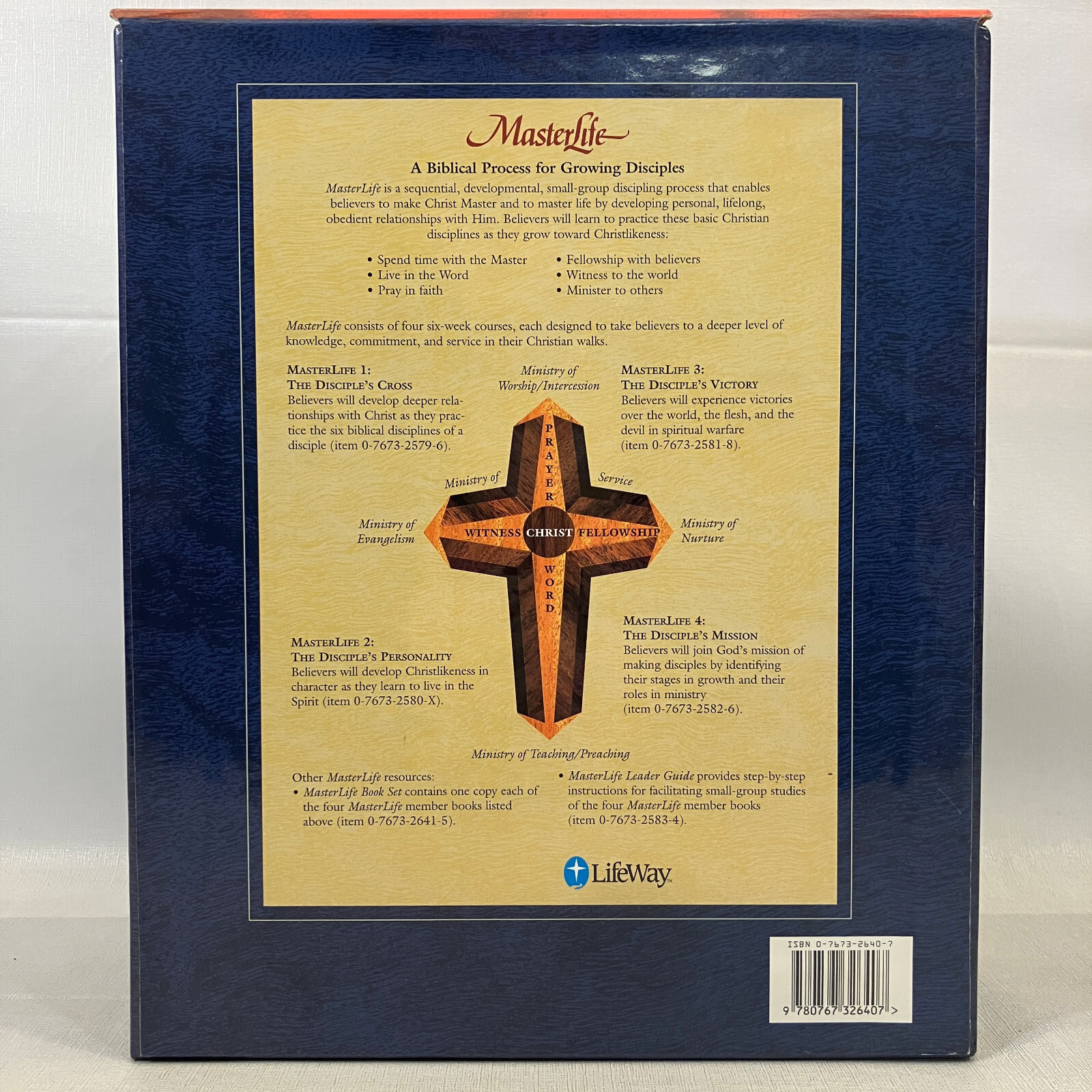 MasterLife Leader Kit 1997 LifeWay Books & VHS Tapes Six Week Small Group Course