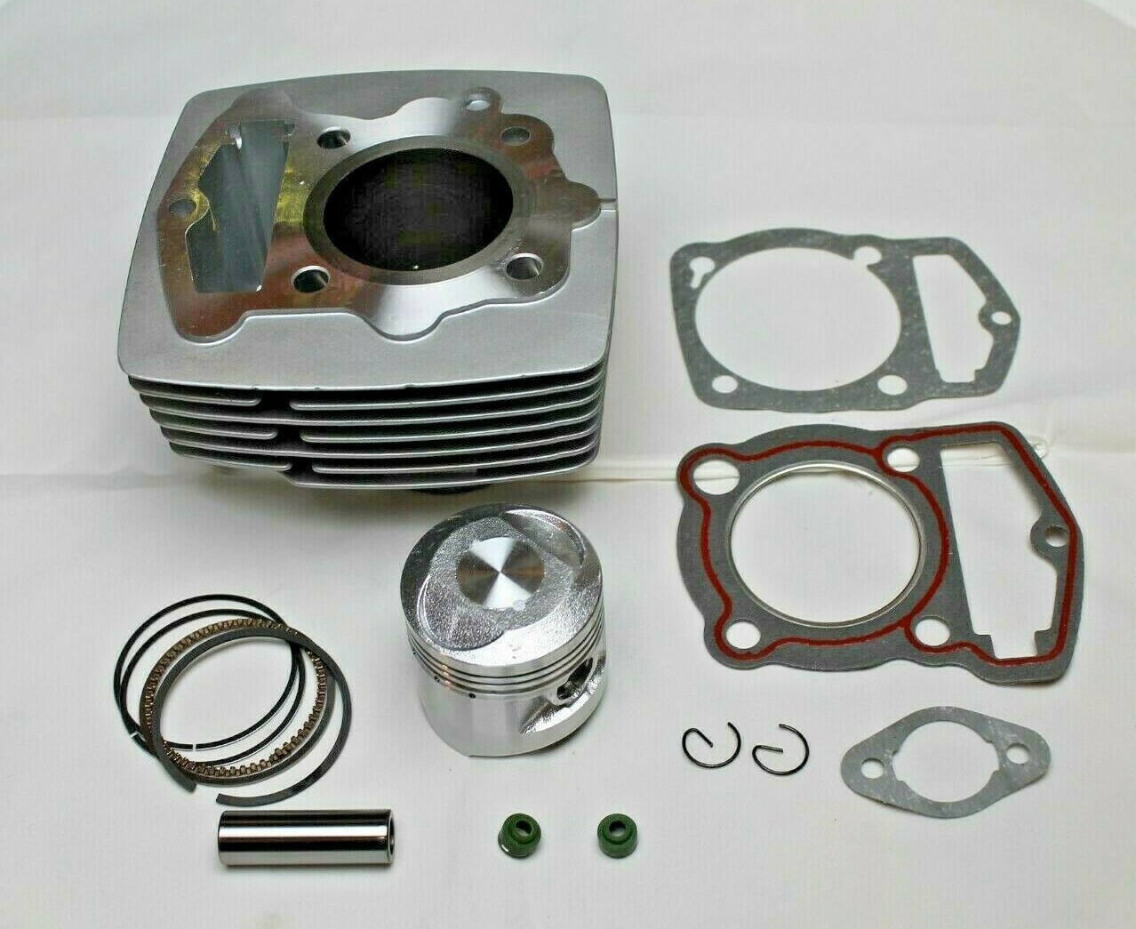Honda XL125 TL125 CL125 CB125S Top End Rebuild Kit Cylinder Piston Gaskets Rings