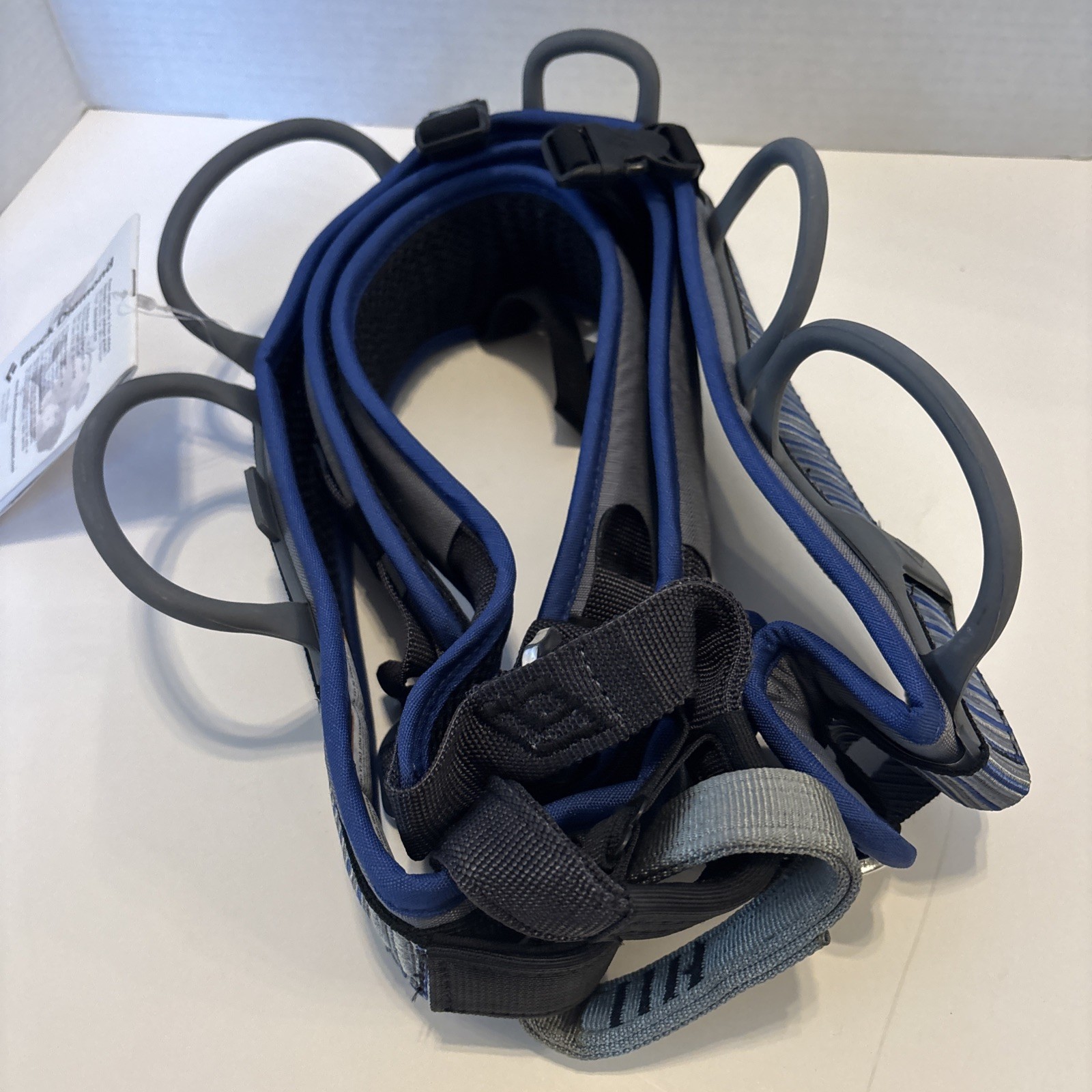 Women's Black Diamond Primrose All Around Climbing Harness Size 12 Blue Gray