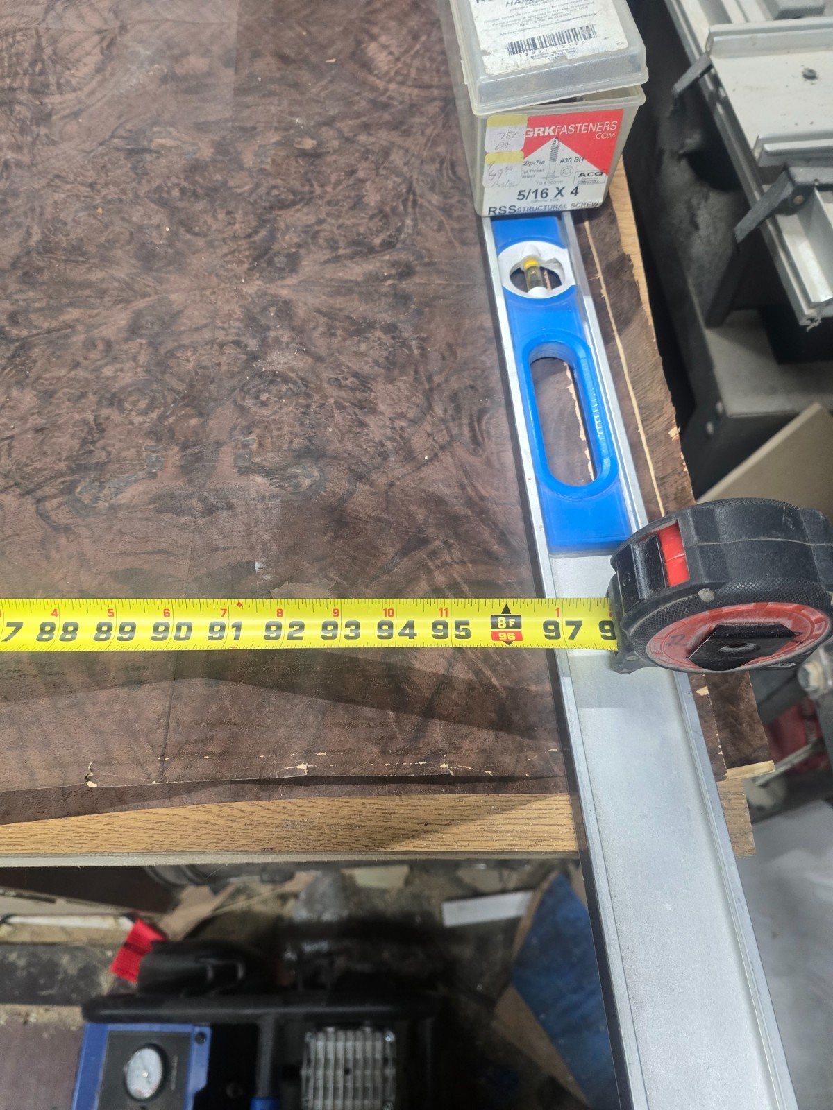 Walnut Burl composite wood veneer sheet 48" x 96" with paper backer 1/40" # 1215