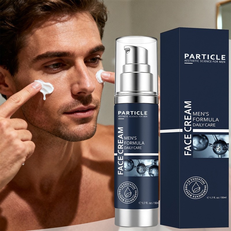 3X Particle Face Cream Men 6 in 1 Anti-Aging Cream Fights Eye Bags Dark Spots