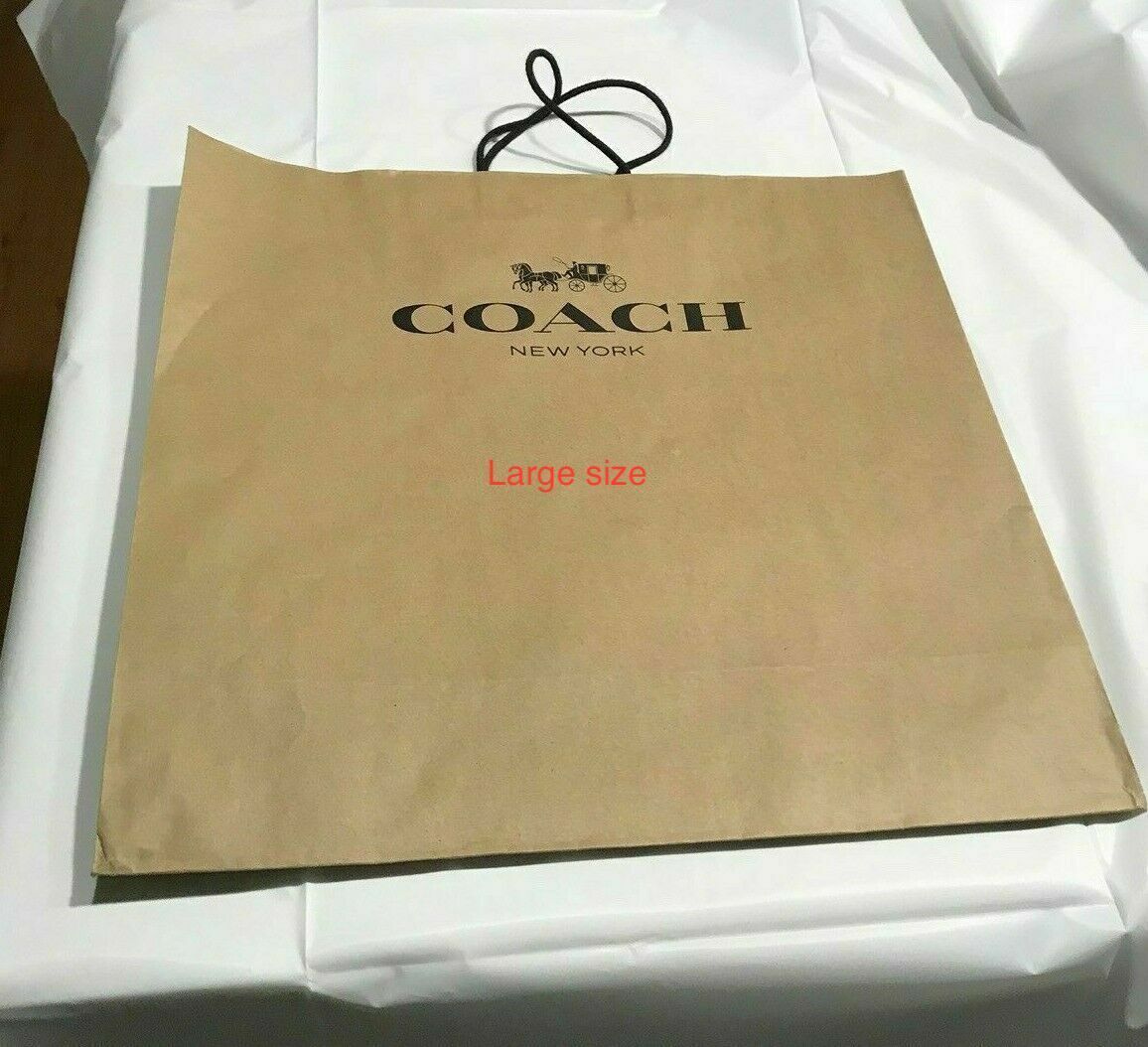 NEW Coach Gift Bag(Original America) Paper Bag/ Coach origianl dust bag