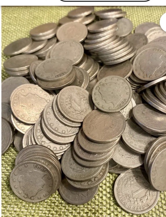 JEM’s get to know us special! Liberty “V” nickel before 1913 only 1.99 free S&H