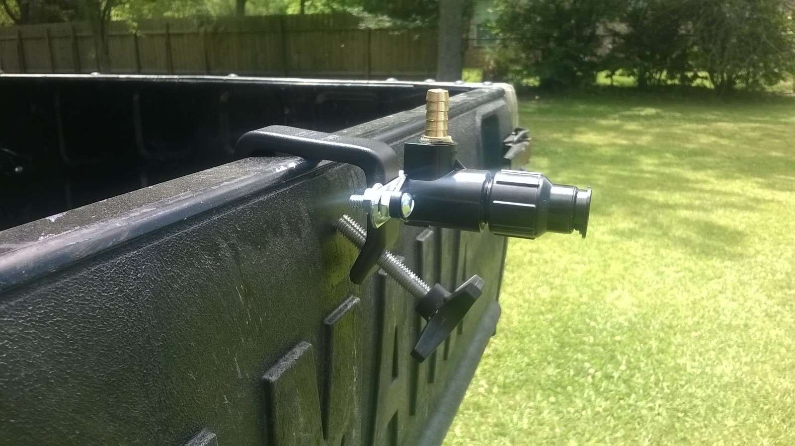 Black Rain Boomless Sprayer Nozzle for UTV, Tractor Spot Sprayer- Up to 31Ft.