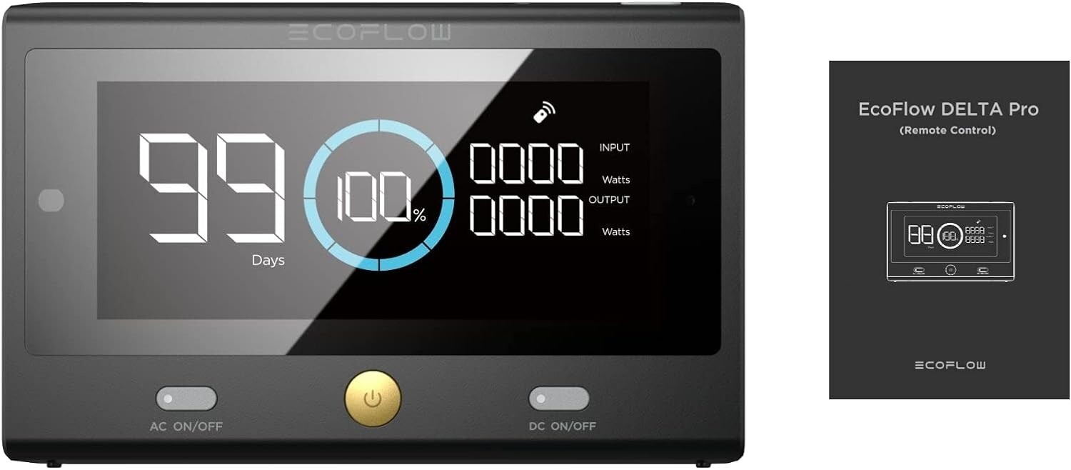 EcoFlow DELTA Pro Remote Control To Monitor with Bluetooth for Power Station
