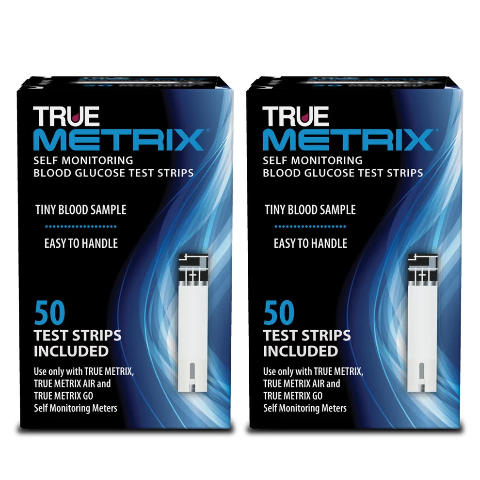 True Metrix Blood Glucose Test Strips 100Ct, Exp 1/2026+ FREE SHIPPING