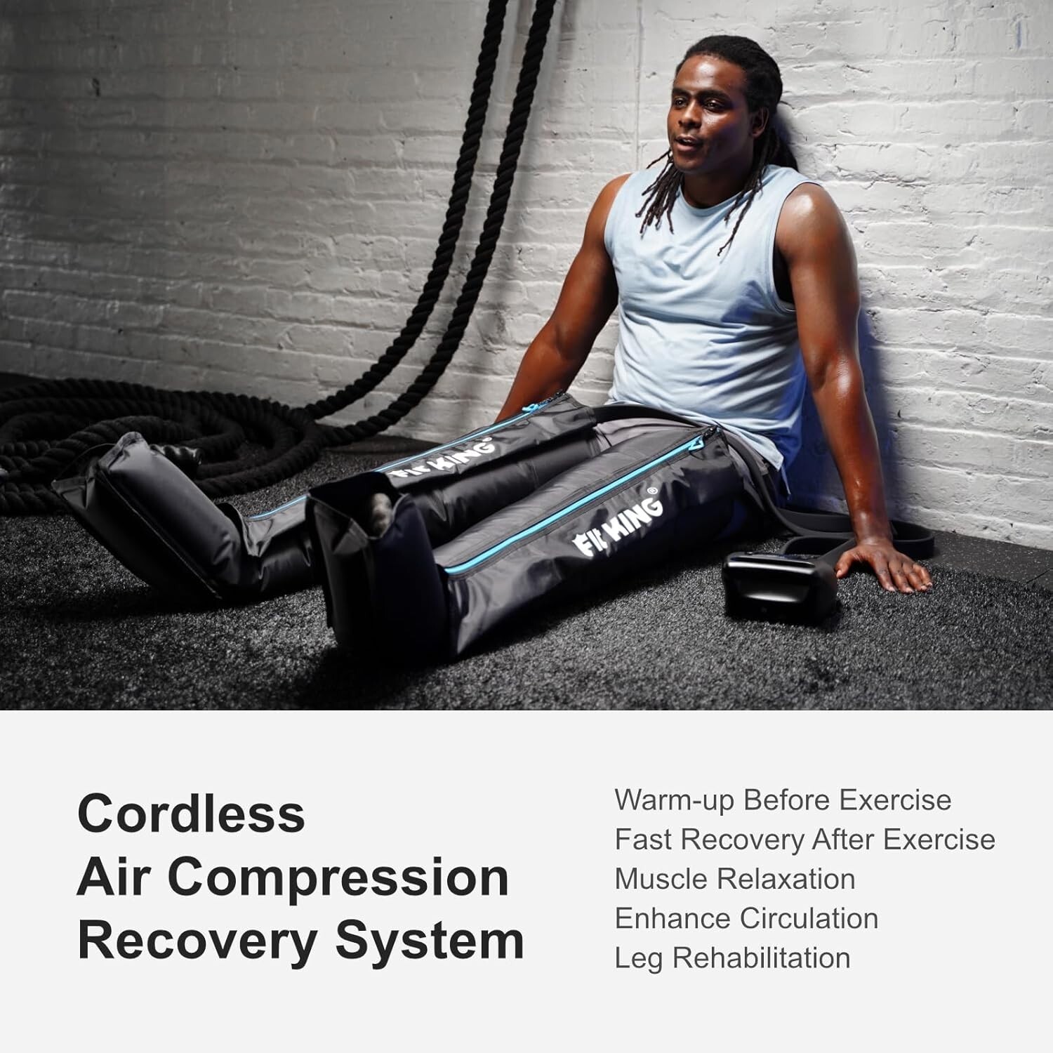 Open box Fit King Professional Full-Leg Air Compression System FT091A