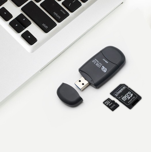 1pc Universal SD/TF Card Reader USB3.0 High Speed Card Reader Memory Cardreader