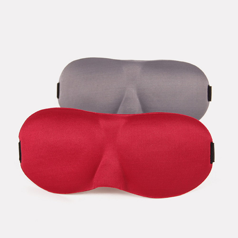 2 Pack Travel 3D Eye Mask Sleep Soft Padded Shade Cover Rest Relax Blindfold