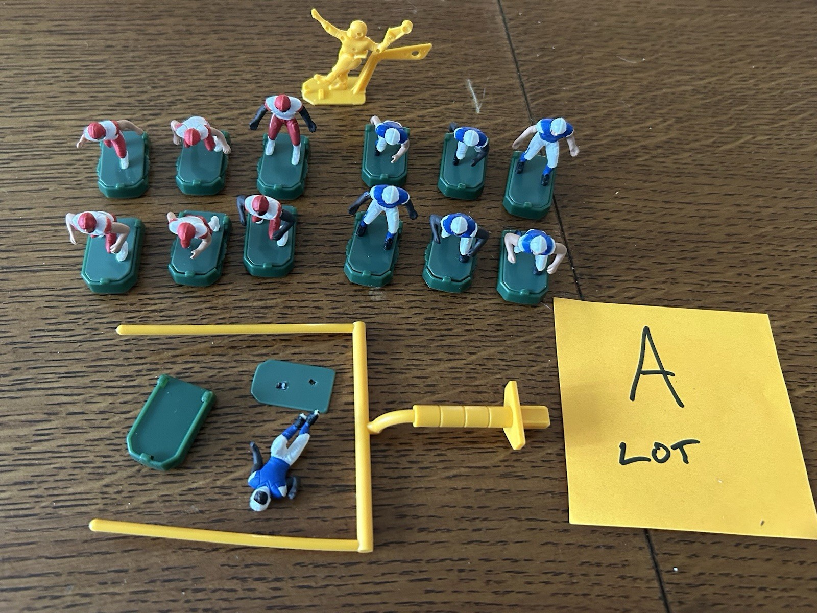 Vtg 2007 NFL Excalibur Electronic Vibrating Football Game Pieces/Parts "A" Lot