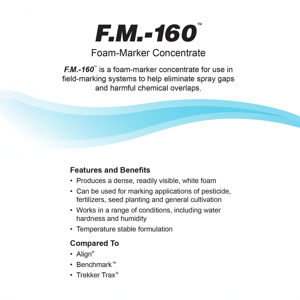 F.M.-160 Foam Marker Concentrate Spray Indicator 128 fl oz by Drexel Chemical