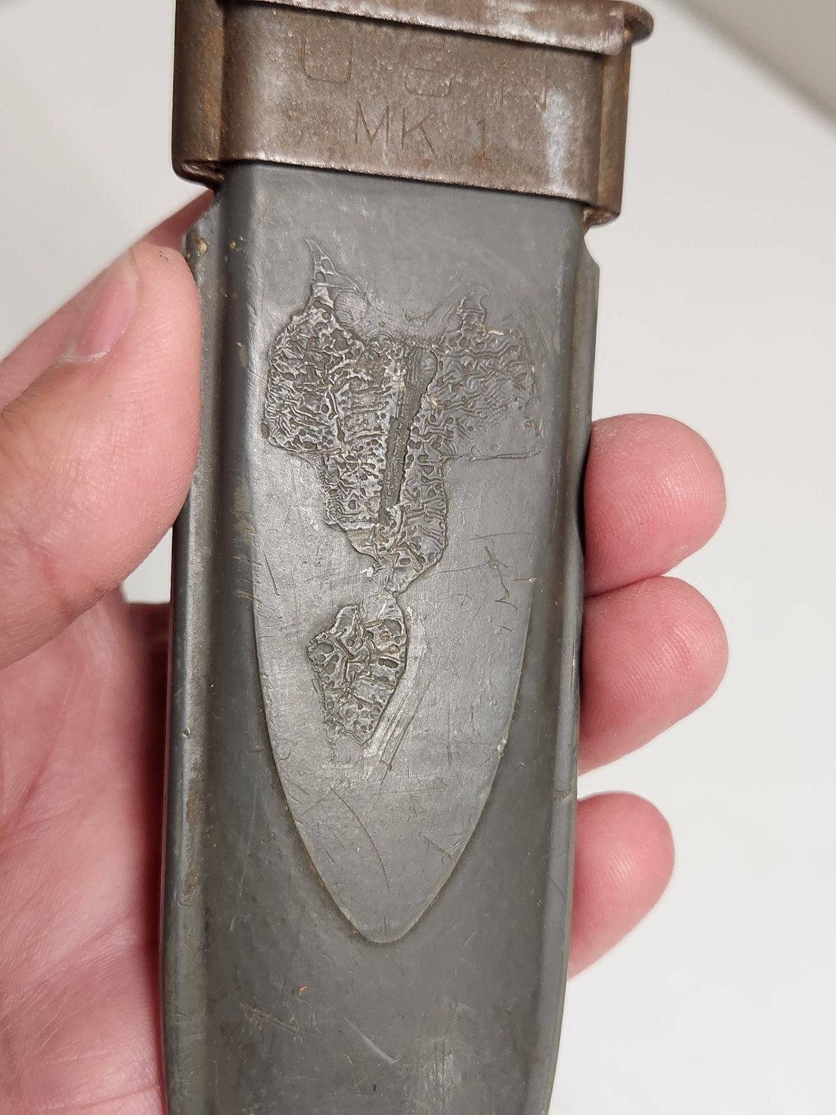 wwii camillus knife U.S.N Mark 1 Lighting Knife With Sheath