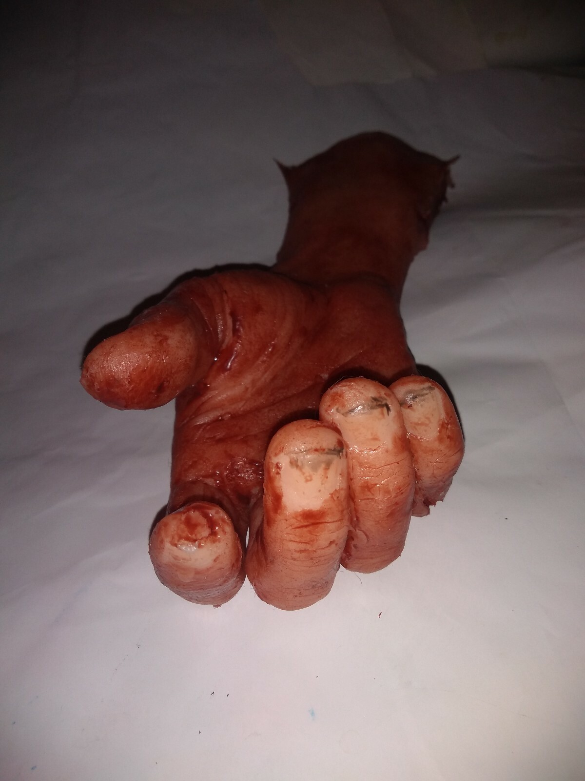 Silicone HORROR PROP severed mutilated male arm movie quality gore halloween fx