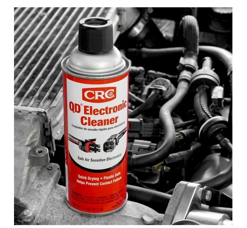 Electronic Contact Cleaner Spray Best Quick Drying Fix CRC QD Corrosion Debris11