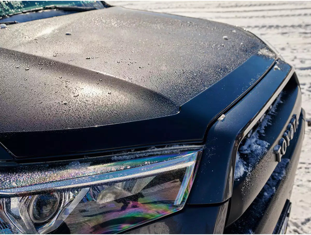 Smoke Aeroskin Low Profile Hood Protector Fits 04-08 Ford F150 New Body