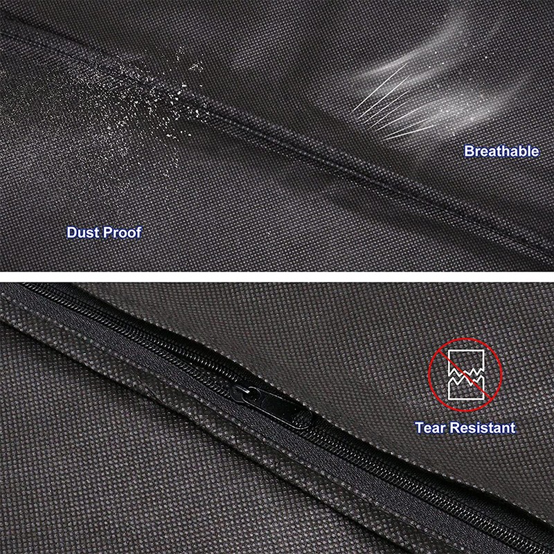Suit & Garment bag Dress Cover/Storage/Travel Bag dust proof Breathable Black
