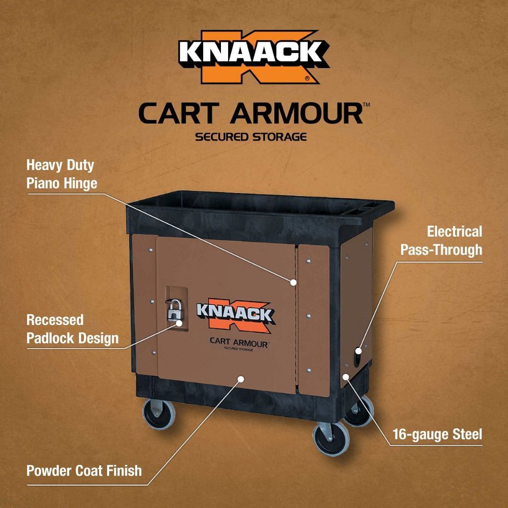 Knaack CA-06 Cart Armour Mobile Cart Security Paneling for PUCSD1937, PUCHD1937