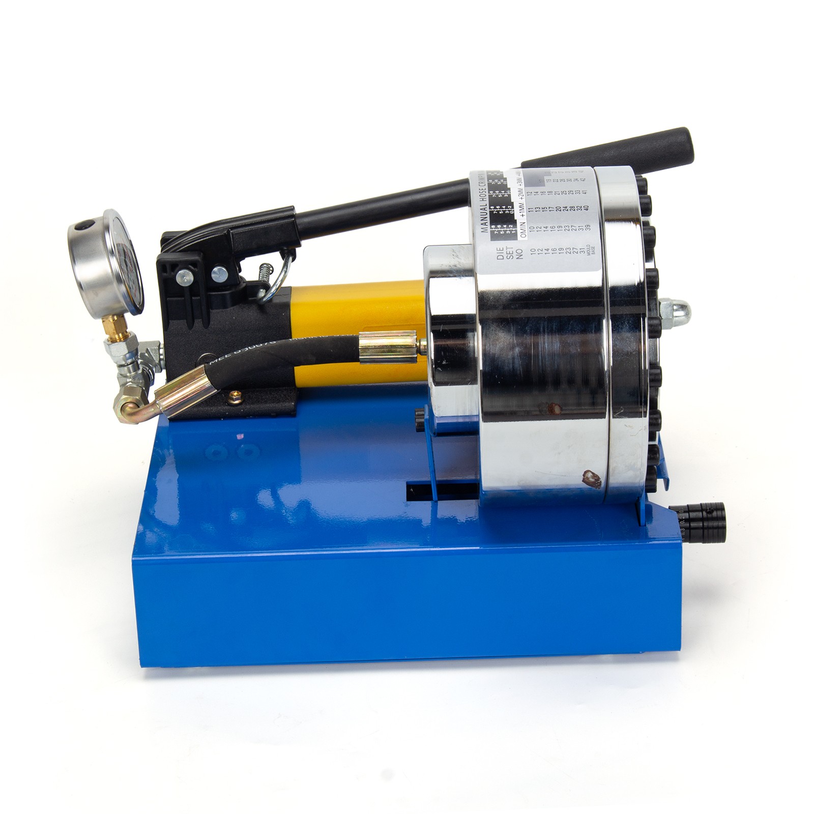 Portable Hydraulic Hose Crimper Pipe Crimping Machine 5600KN With 9 Sets Dies