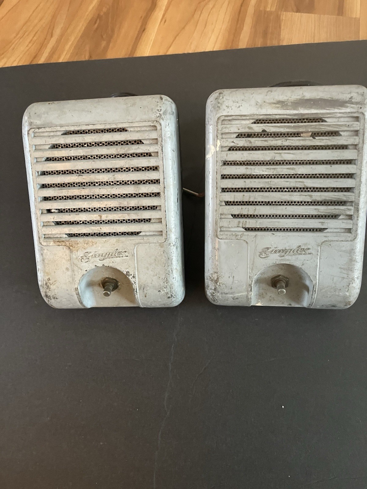 Vintage Simplex Vintage Drive-In Speakers Pair Nice
