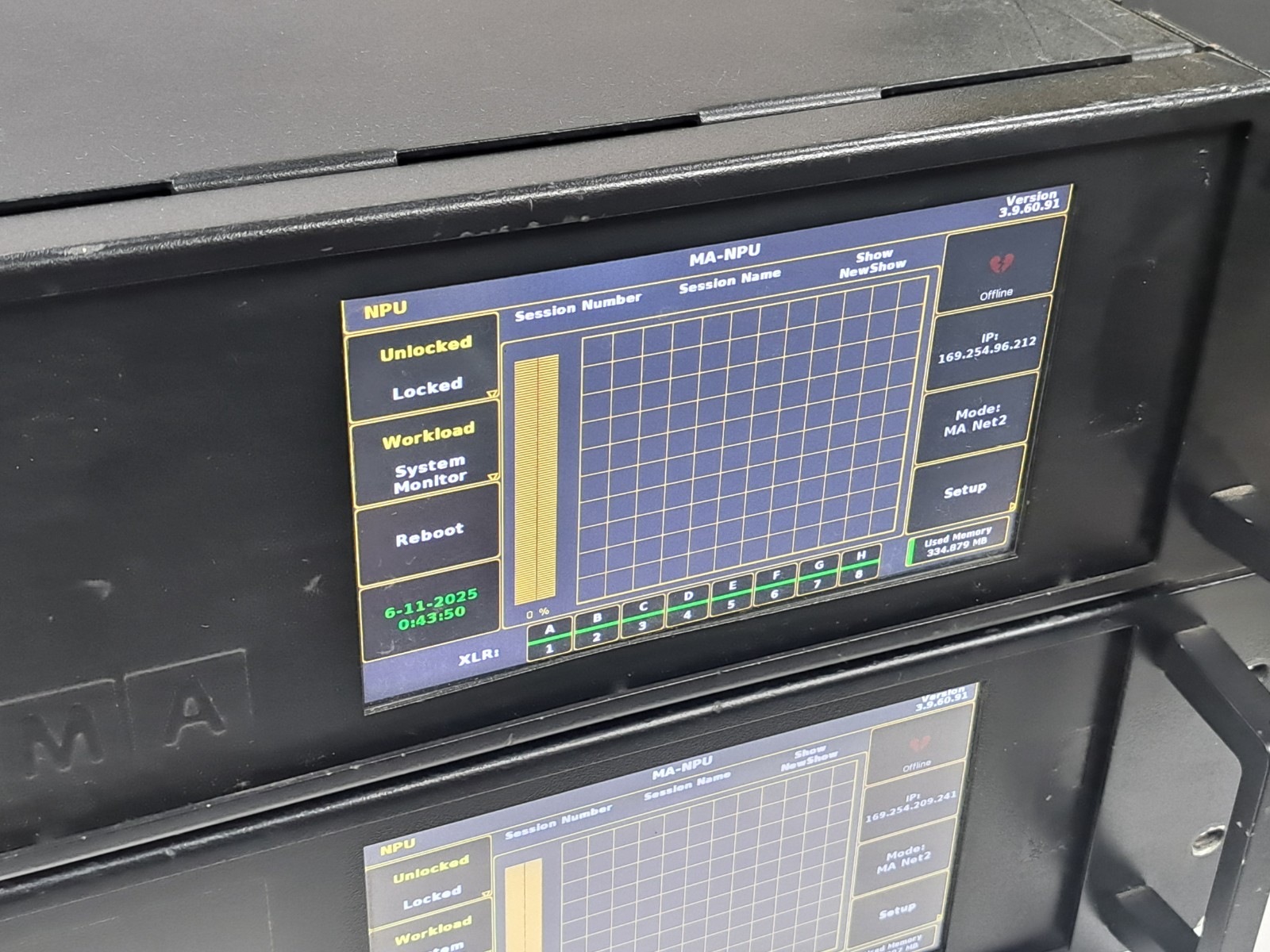 MA NPU GrandMA2 Network Processing Unit MA Lighting