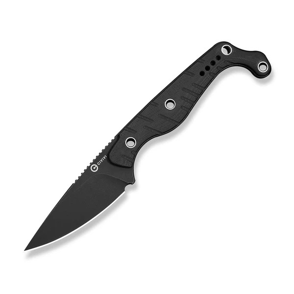 Civivi Knives SOKN Fixed Blade C22027-3 Black G10 Nitro-V Steel Knife