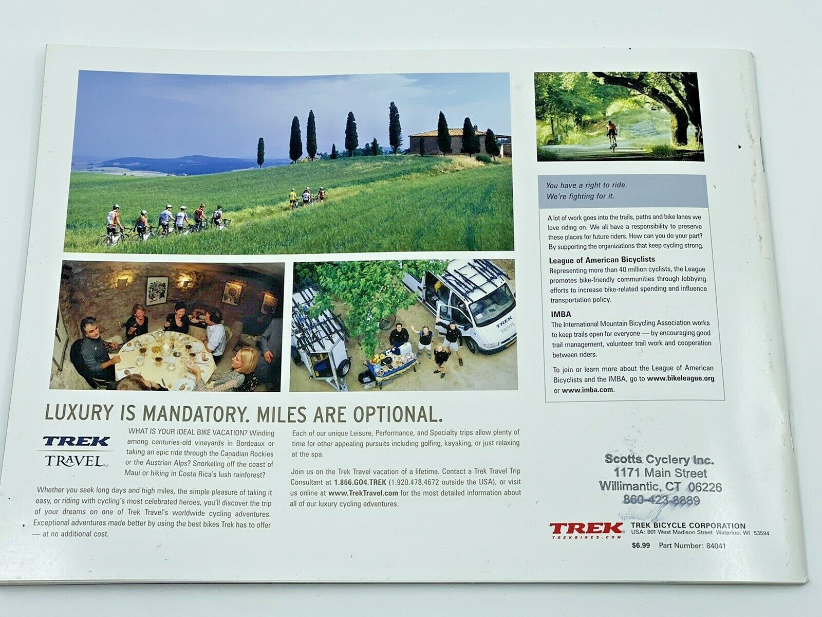 NEW 2004 TREK Bicycles Full-Line Catalog USPS LANCE ARMSTRONG! Road MTB BMX Etc