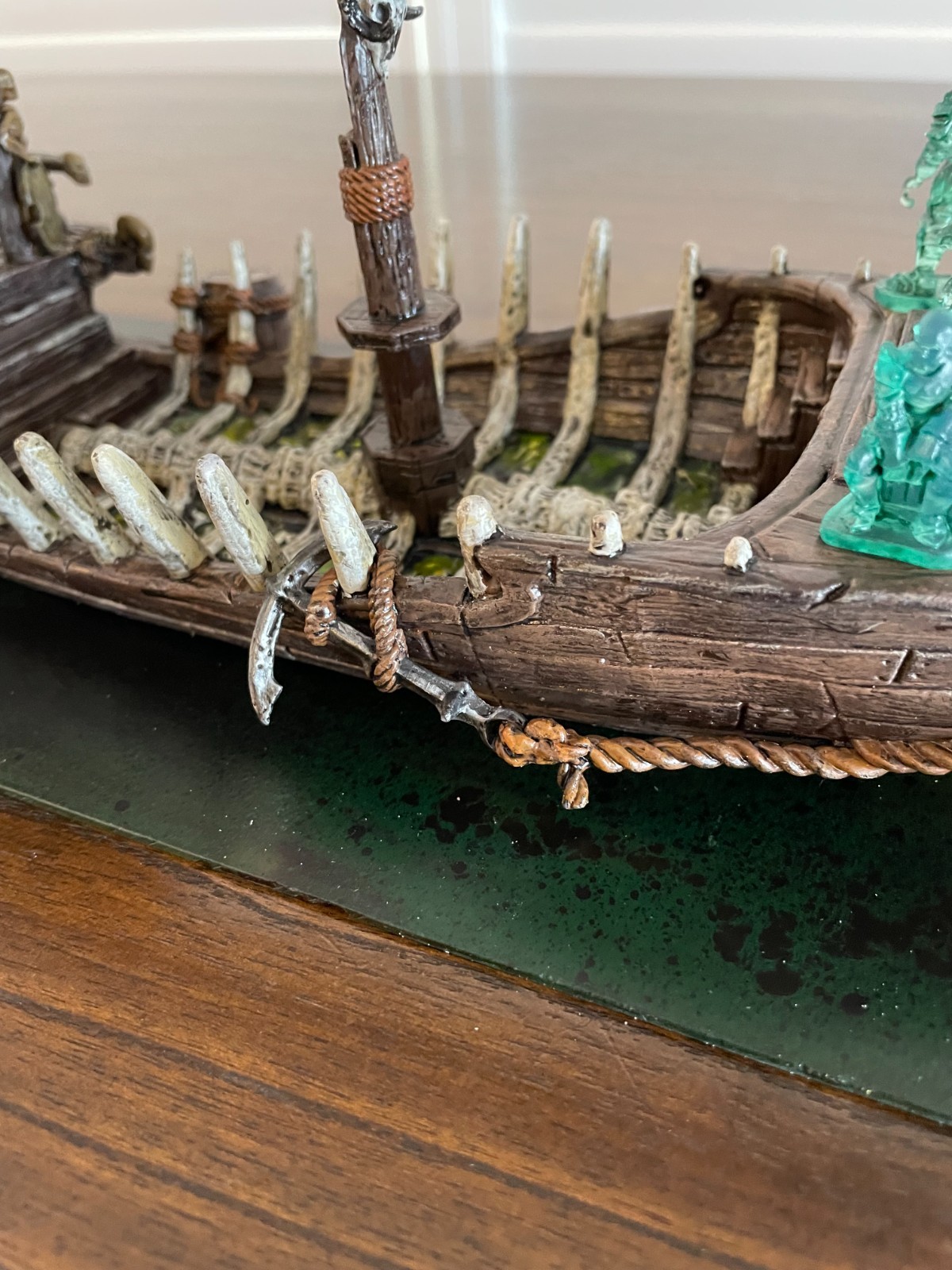 Stygian Barge -Bones Plastic - Reaper - Well Painted and Based