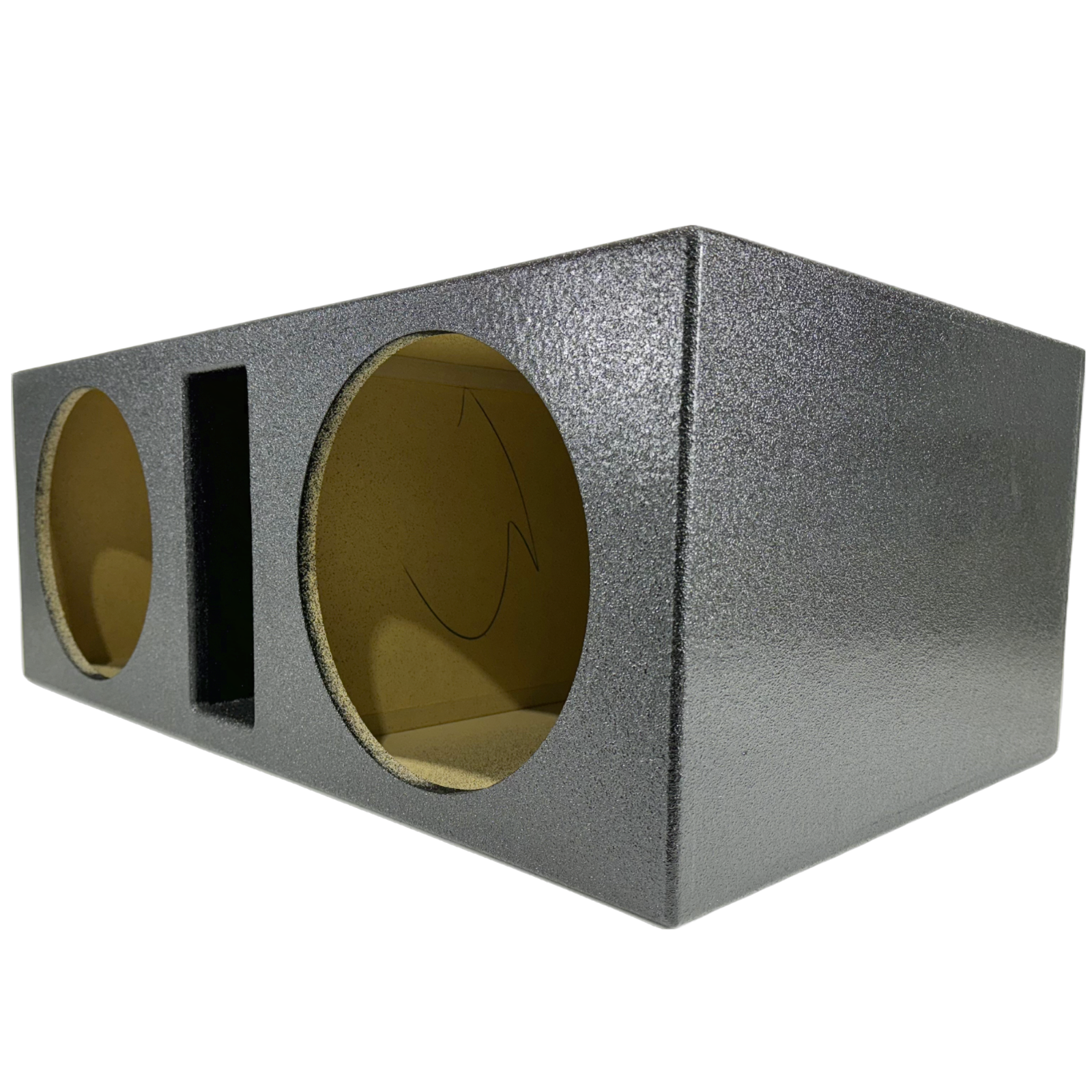 Dual 12" Mega Super Bass Series Subwoofer Box Ported 2x12" Woofers