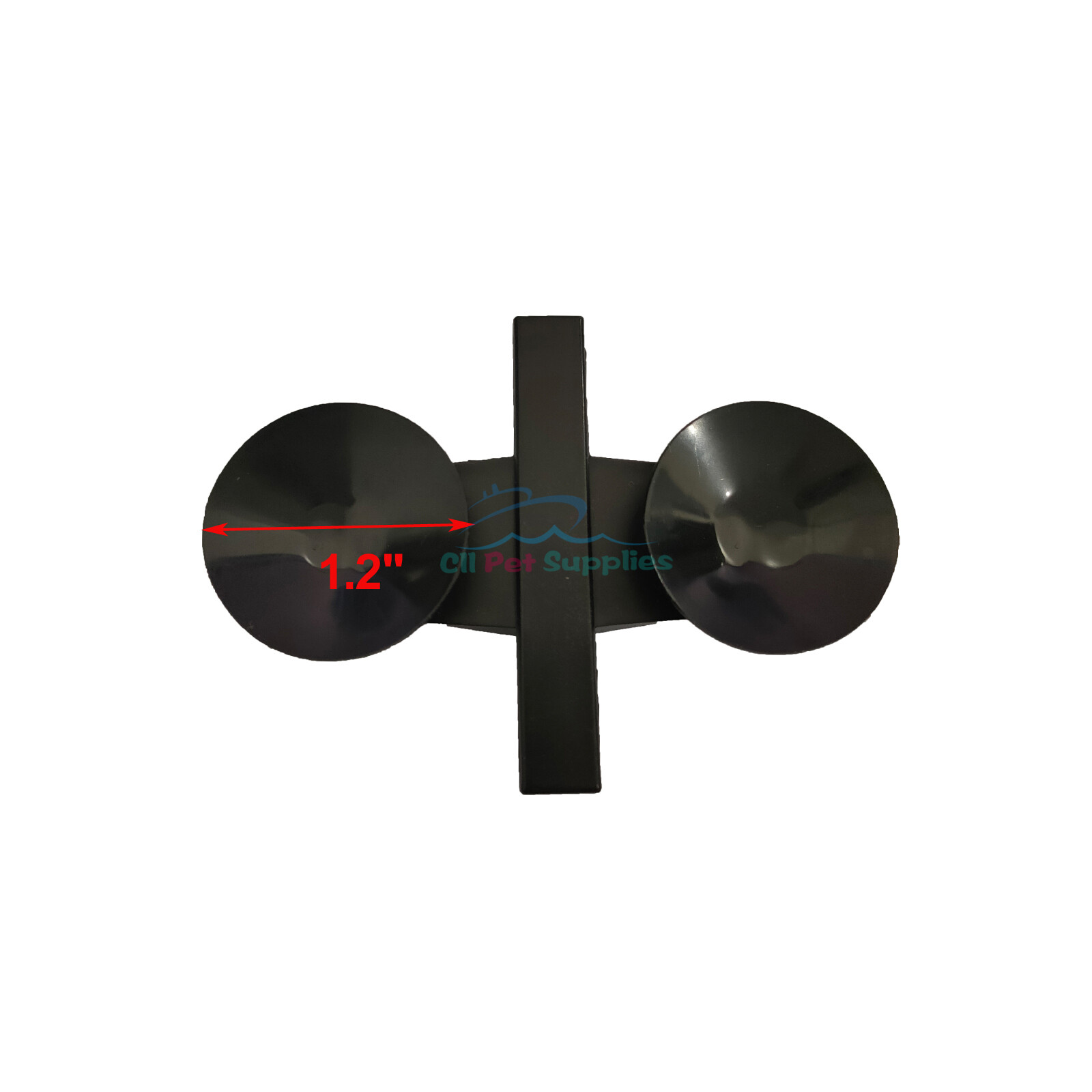 AQUANEAT 12 Pack Aquarium Fish Tank Divider Suction Cup Plastic Sheet Holder