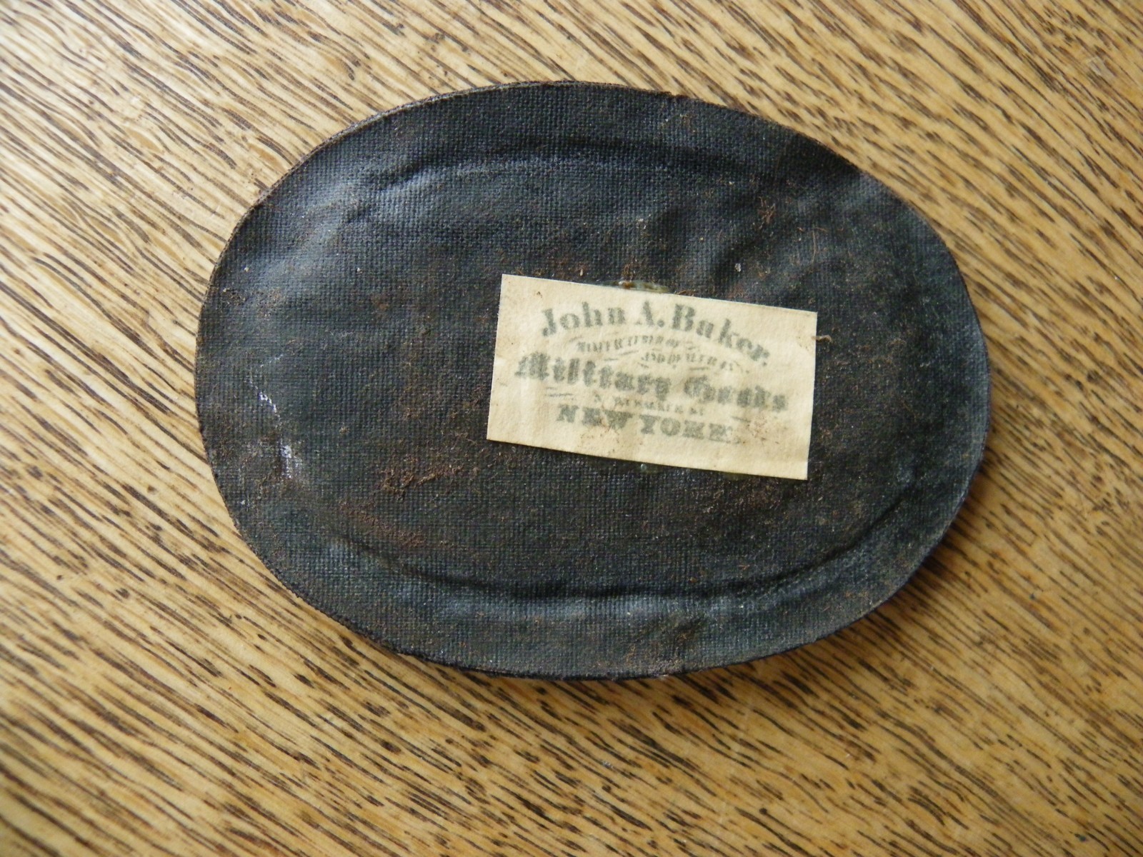 CIVIL WAR ERA MOUNTED RIFLEMANS HAT INSIGNIA