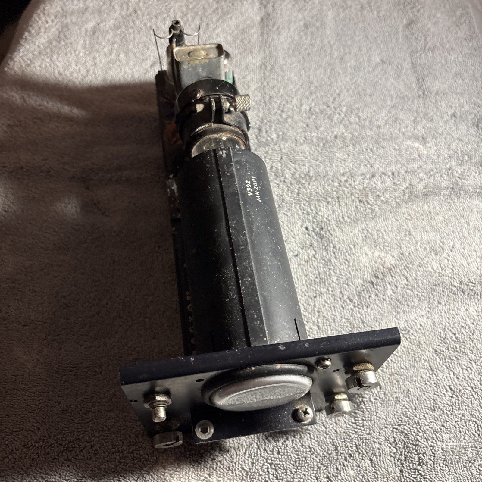 Vintage military radio frequency RF monitor As Is