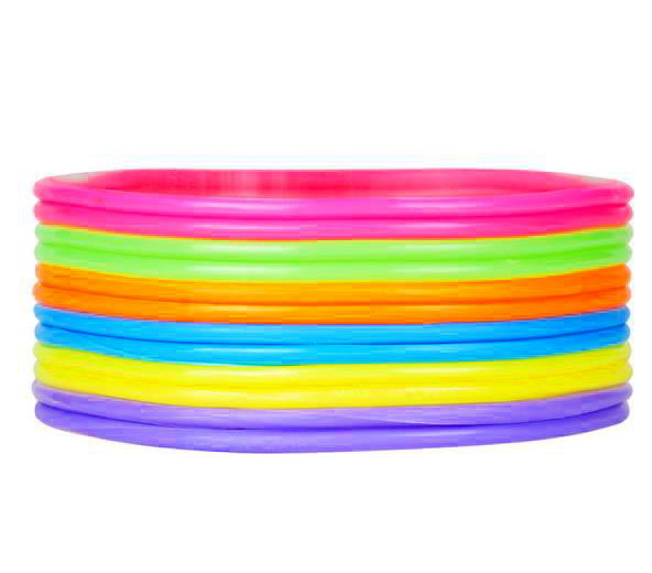 288 RAINBOW NEON JELLY BRACELETS, VENDING, PARTY FAVOR, PINATAS, GOODY BAGS
