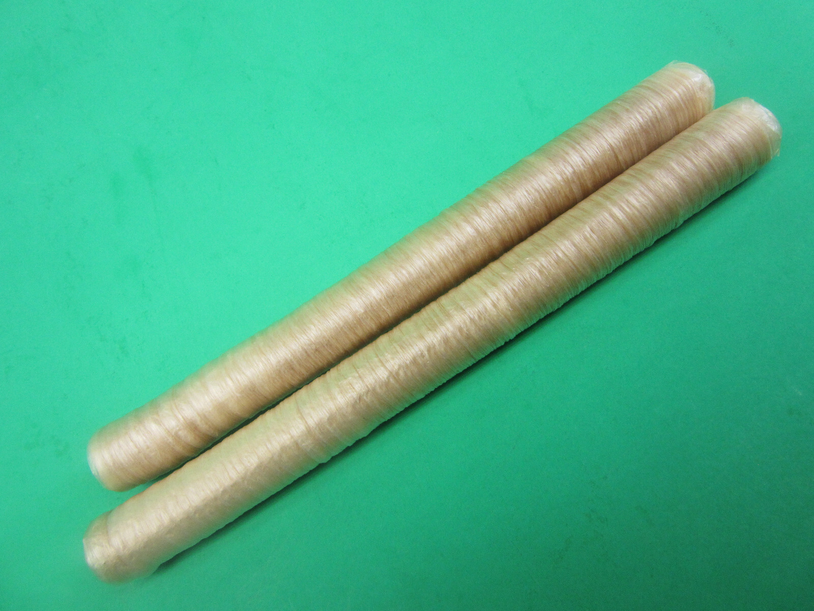 2-pack Slim 17 mm collagen snack stick casings for 18 lb of sausage. Clear