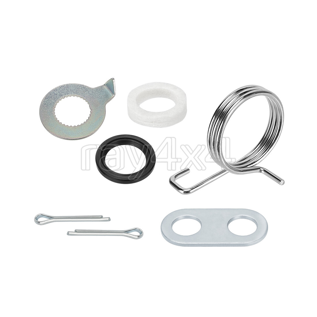 Rear Brake Drum Hub Plate Cover Seals Kit for Honda Rancher 420 TRX420FE/FM 4x4